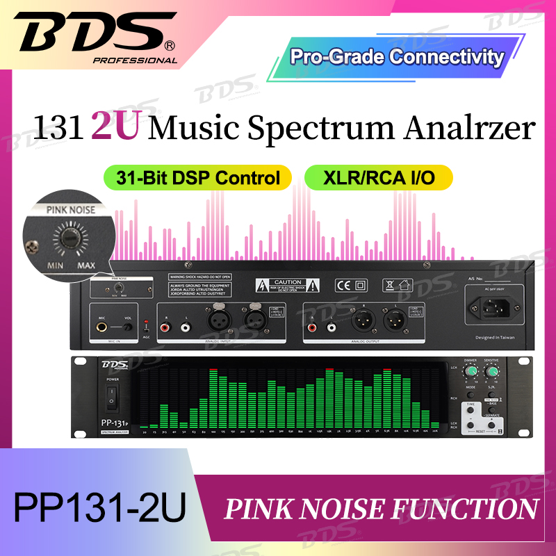 Audio Music Sound - BDS PP-131P Analizzatore audio per montaggio