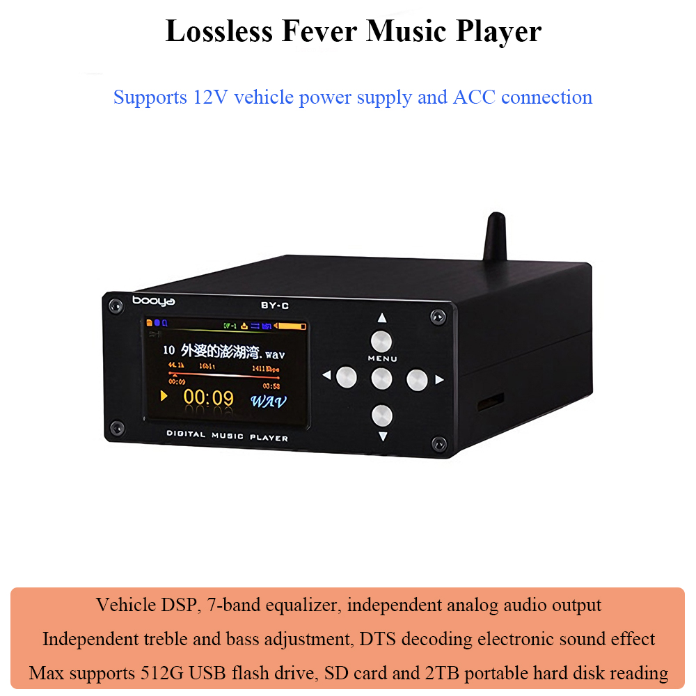 Audio Music Mp3 Free - Lettore Audio Digitale Lossless BY-C1 Bluetooth